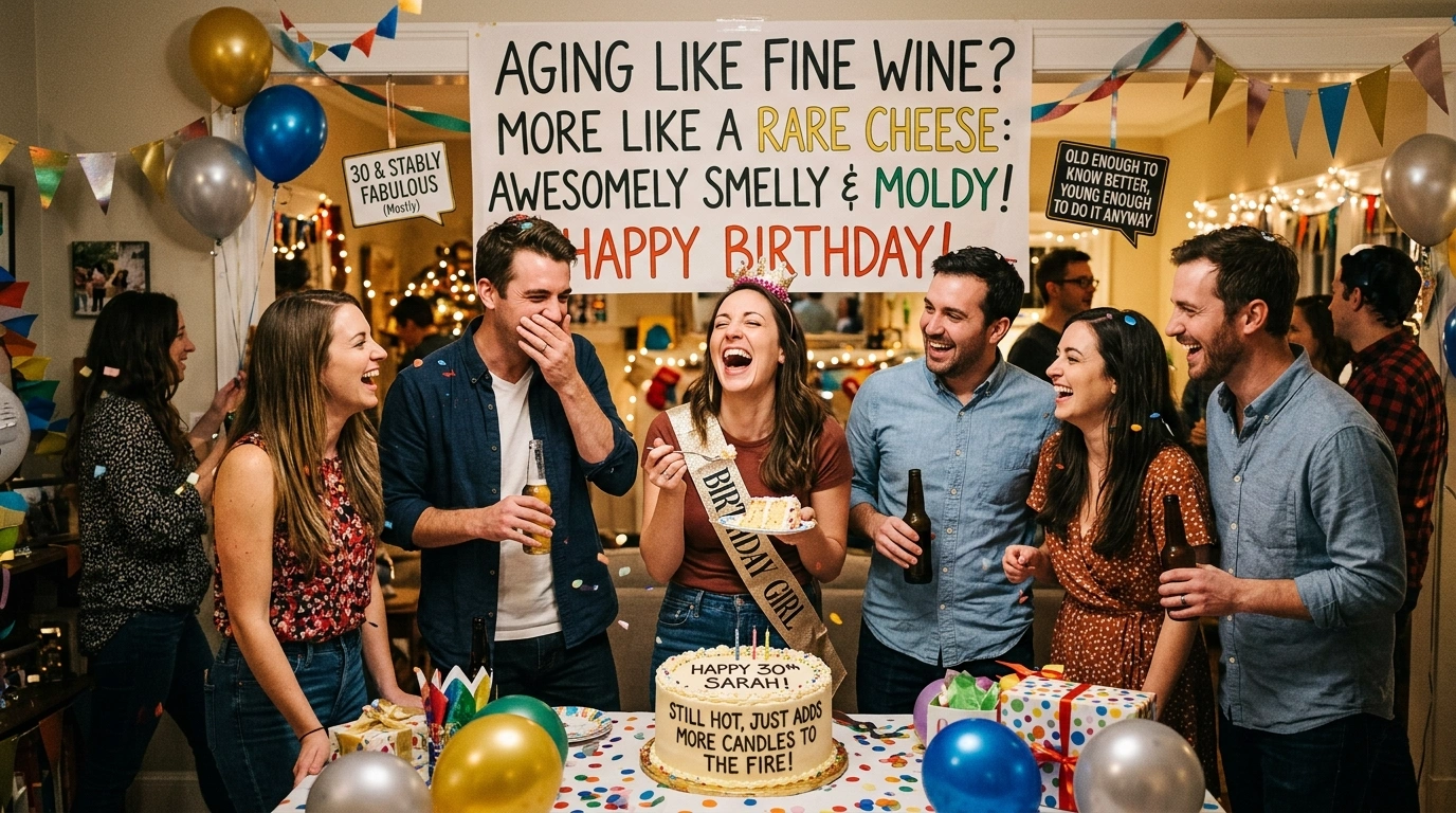 Birthday Slogans for Adults