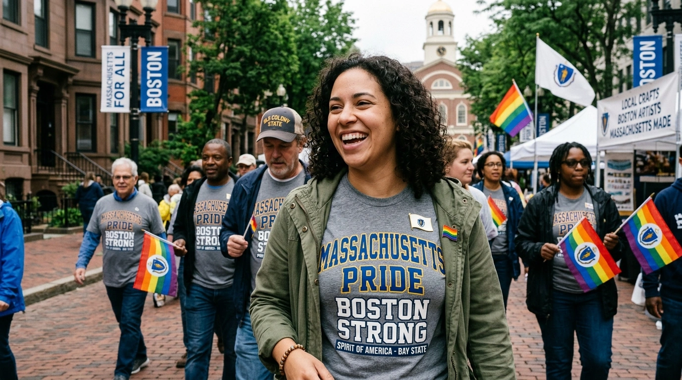 Boston-Inspired Massachusetts Pride Slogans