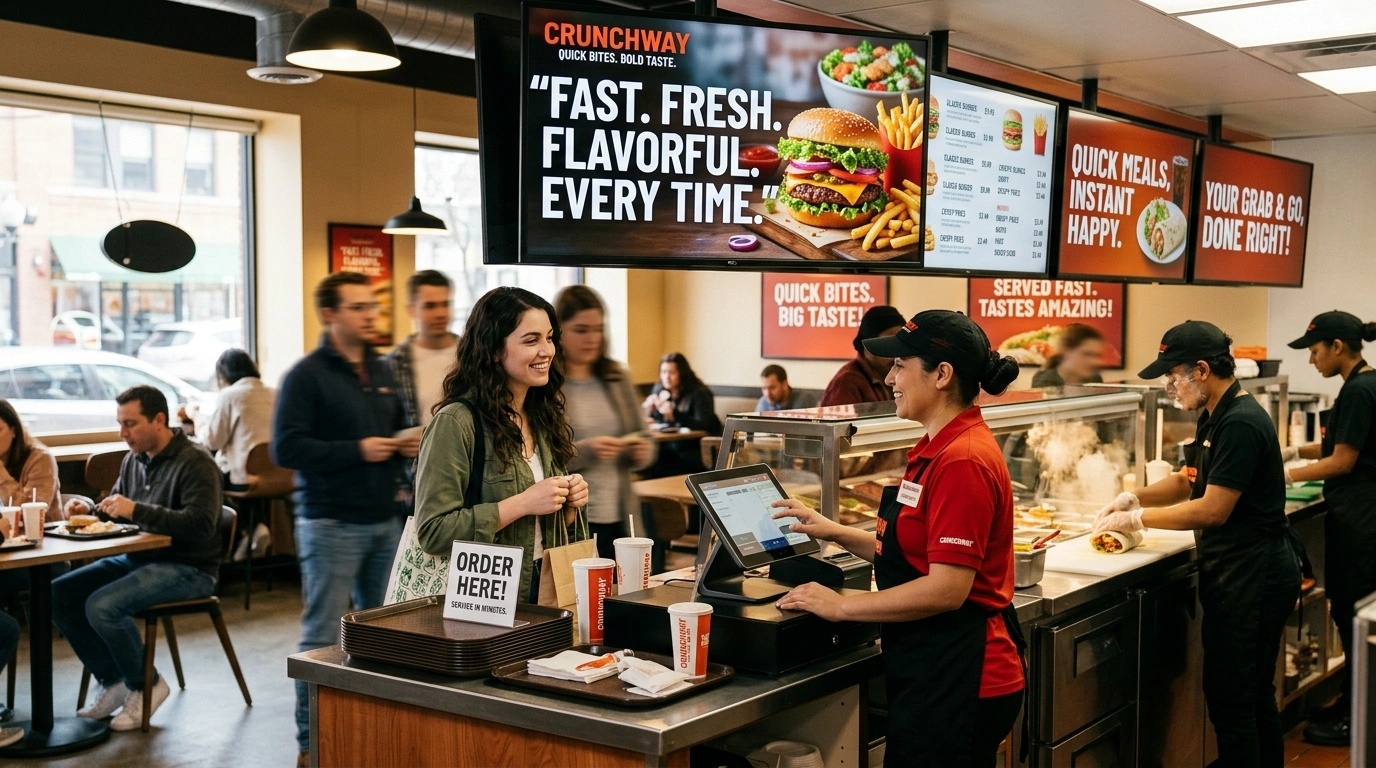 Burger and Fast Food Slogans