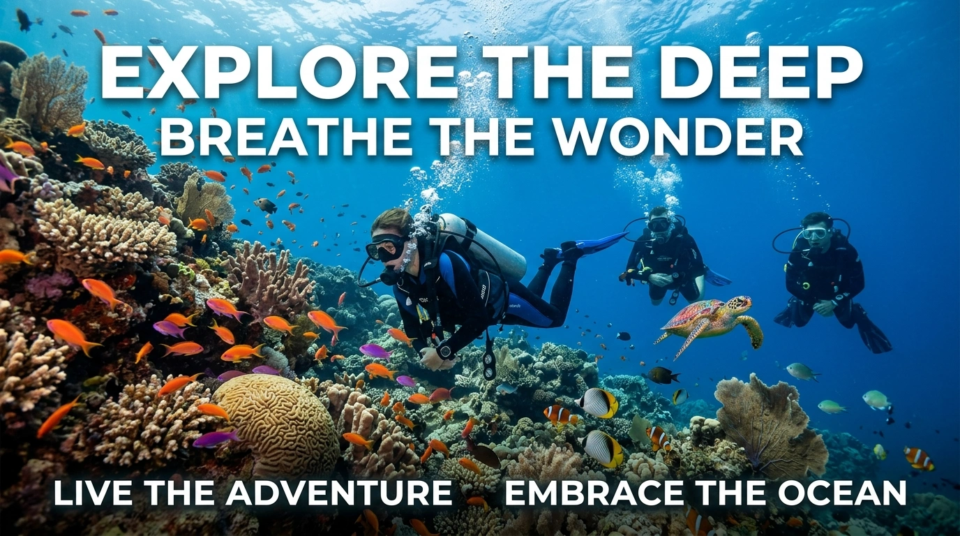 Funny Diving Adventure Slogans