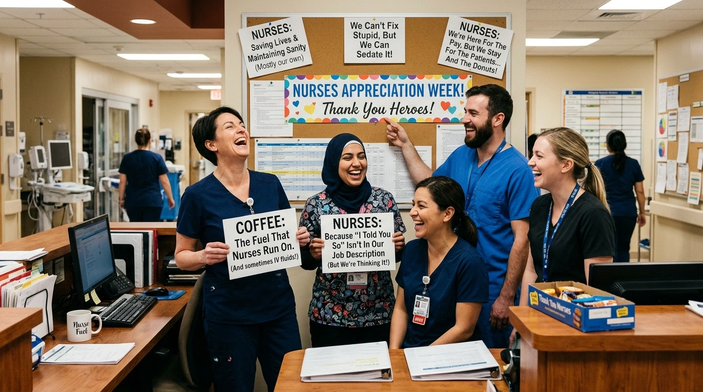 Nurses Appreciation Slogans for Hospitals