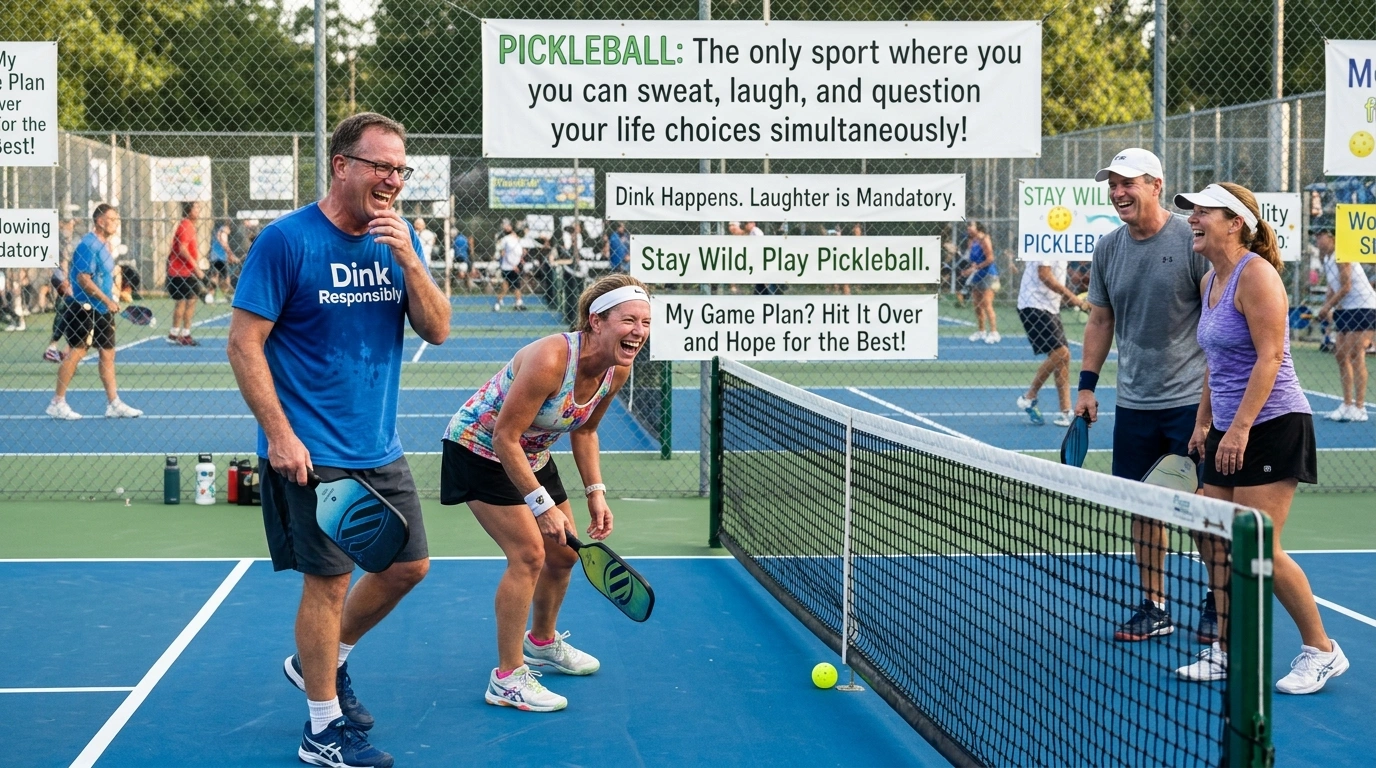 Pickleball Training and Practice Slogans
