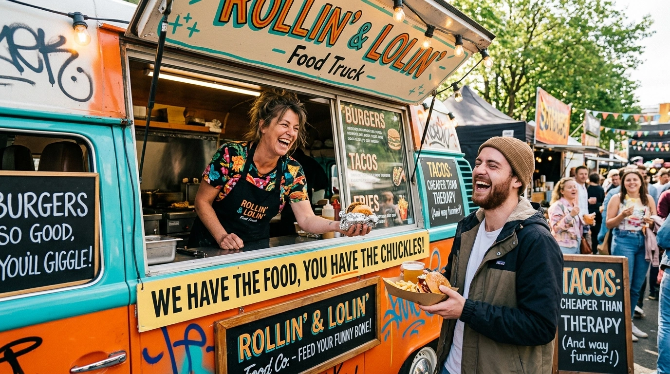 Professional Mobile Food Business Slogans