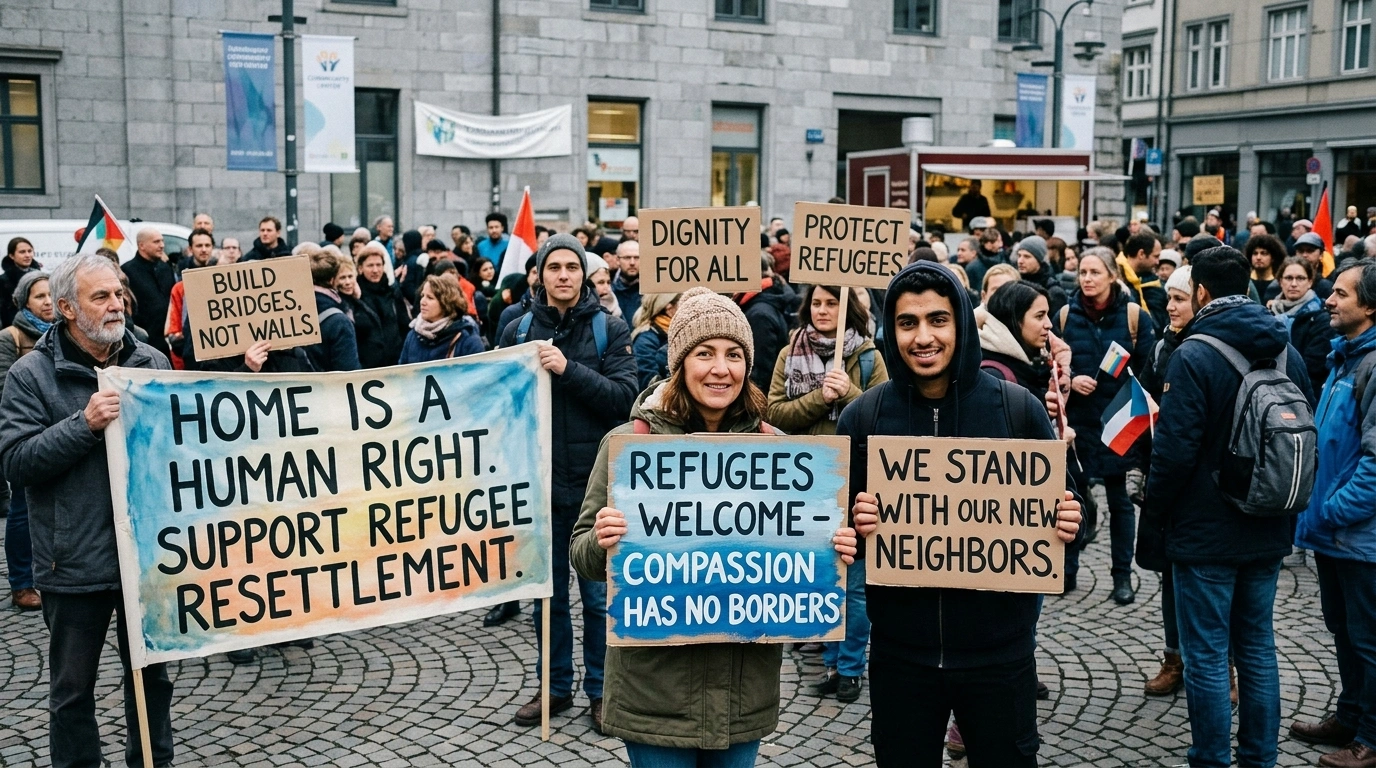 Refugee Fundraising Slogans