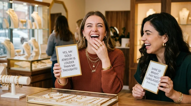Gold Jewelry Slogans