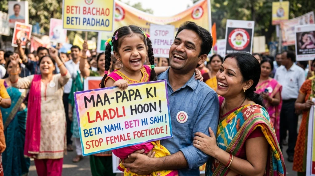 Stop Female Foeticide Slogans