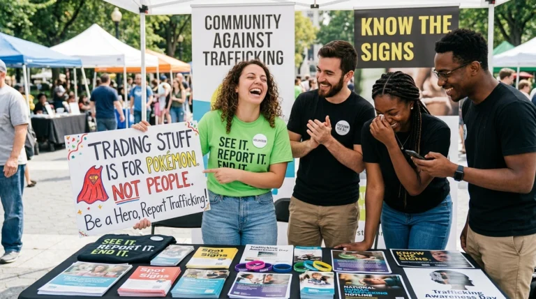 Trafficking Awareness Slogans