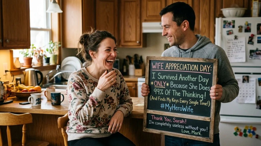Wife Appreciation Slogans