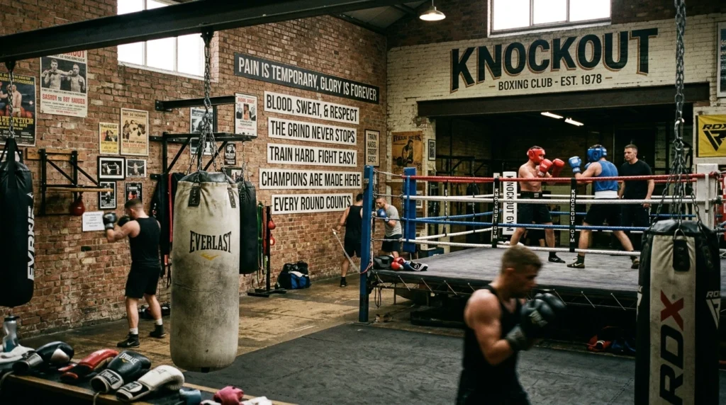 boxing gym slogans