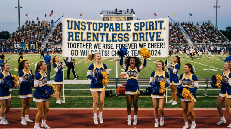 cheerleading team slogans