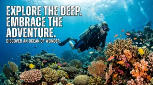 diving adventure slogans