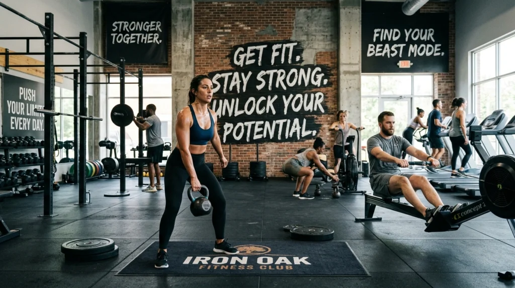 fitness club slogans