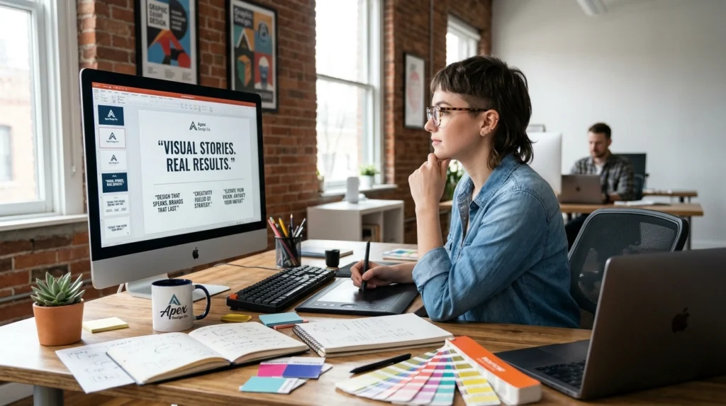 graphic design business slogans