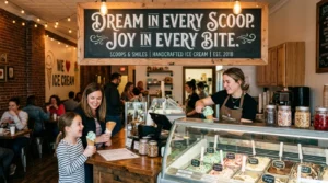 ice cream parlor slogans