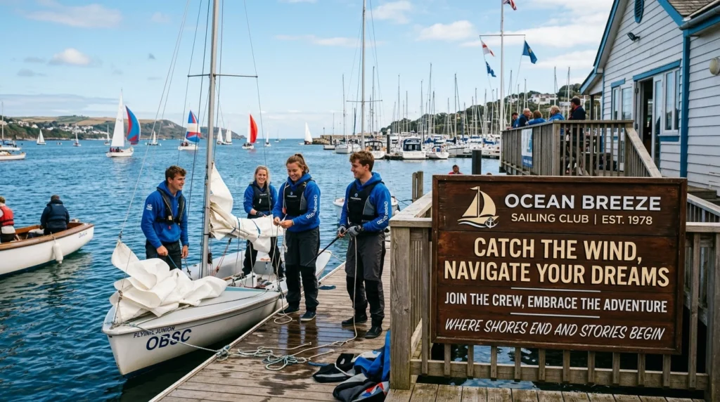 sailing club slogans