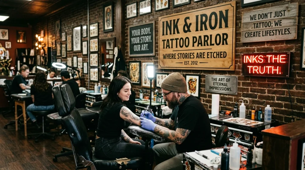 tattoo studio slogans