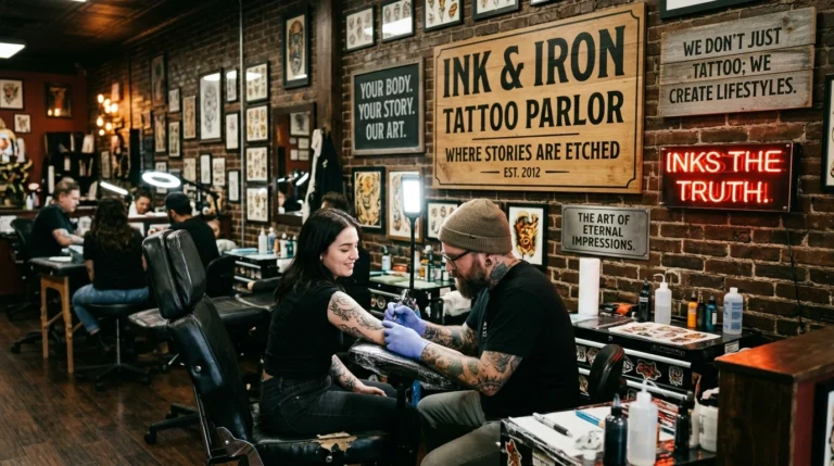 tattoo studio slogans